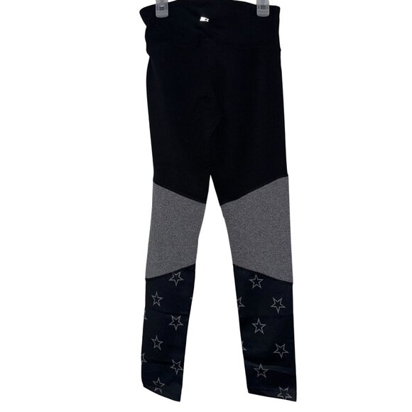 Girls Starter Activewear Set With Jacket & Leggings L Black & Gray Polyester - Picture 8 of 16